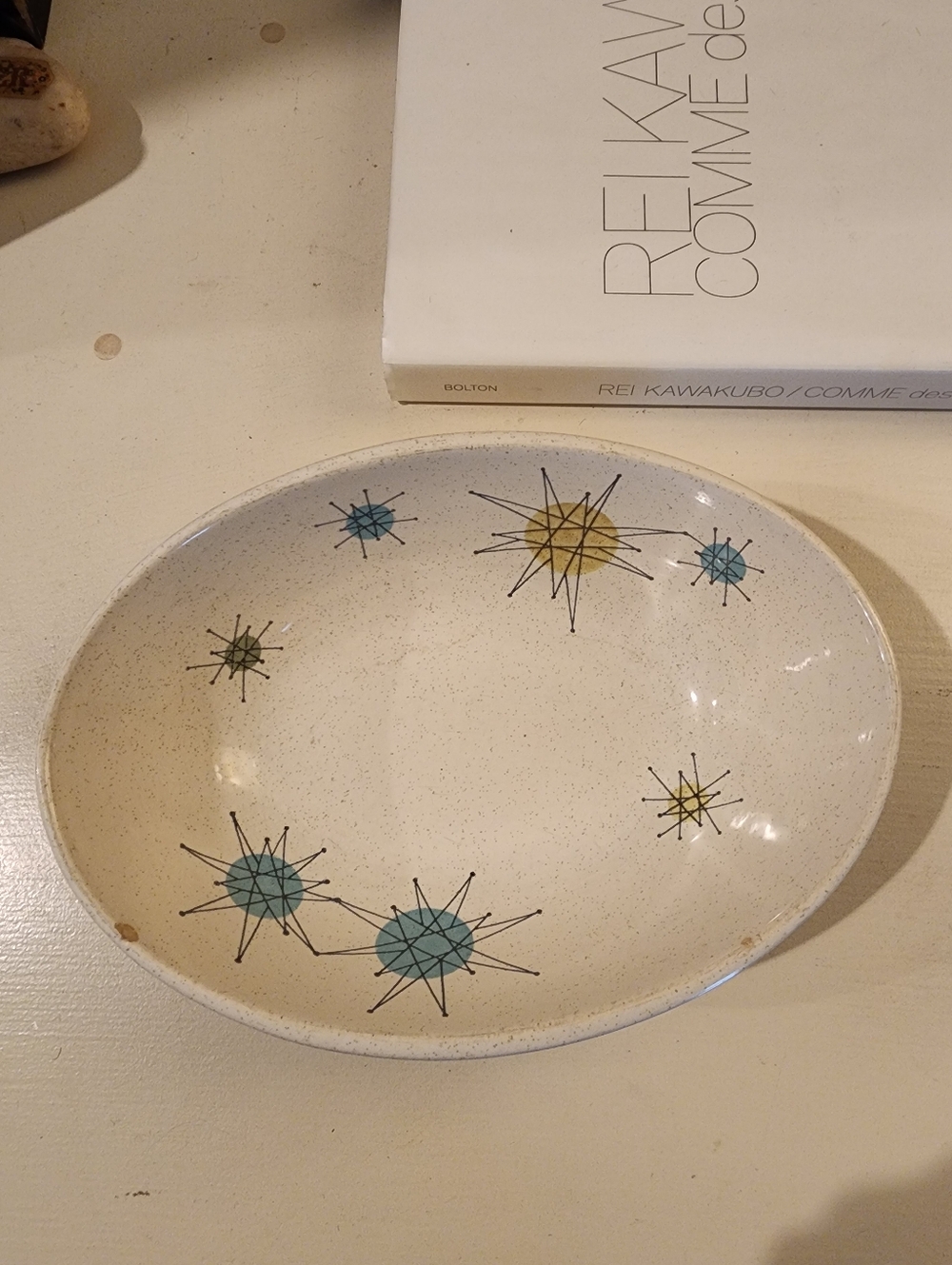 Starburst by Franciscan Earthenware Bowl with Imperfections
